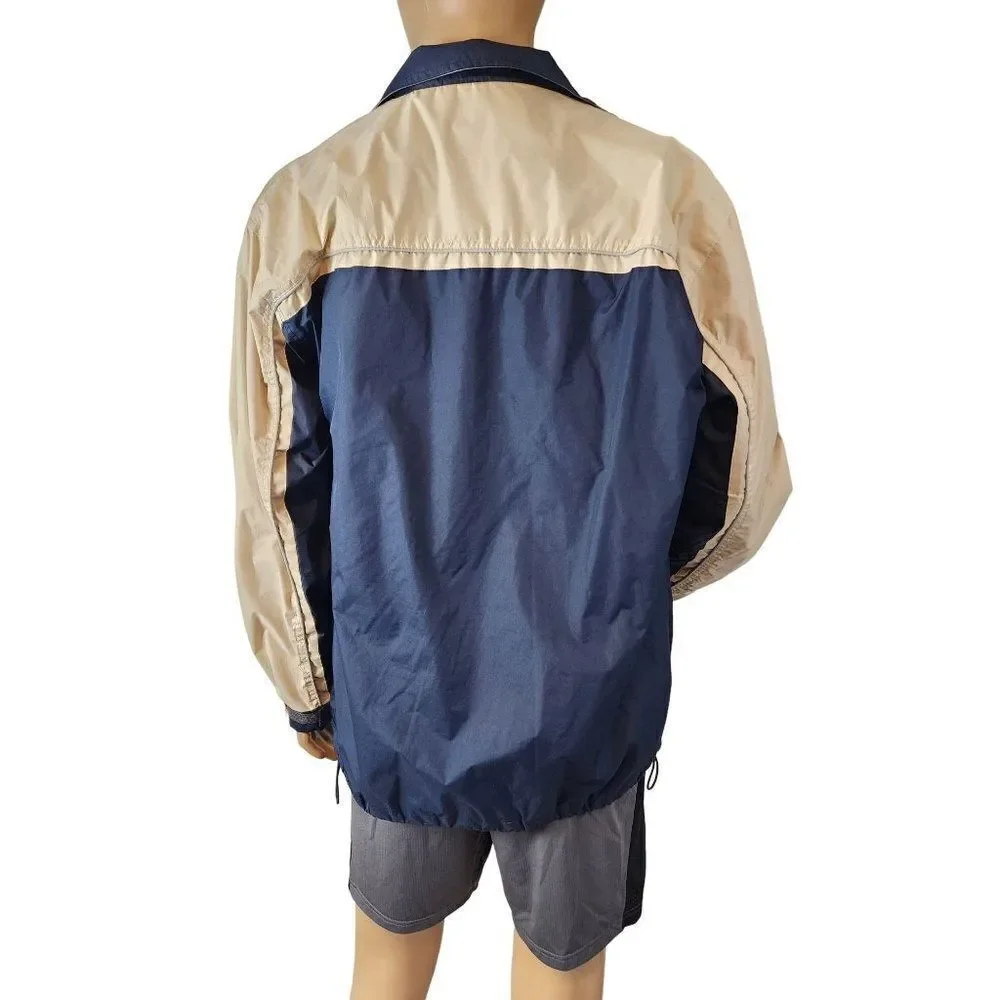 GoGo Sports Inc Zip up Windbreaker Jacket, 2XL, Men's